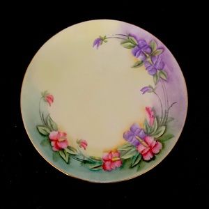 Vintage M. Riepley signed plate.  M.Z Austria
